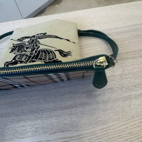 Burberry Small Haymarket Check Shoulder Bag
