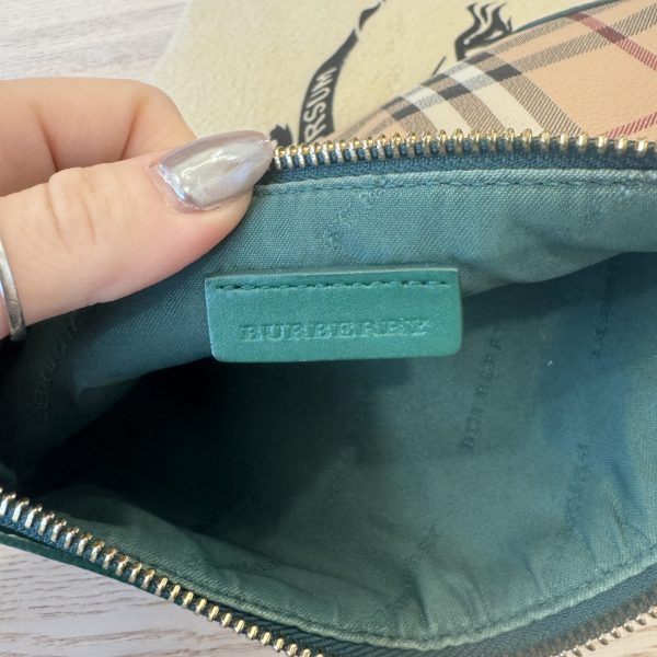 Burberry Small Haymarket Check Shoulder Bag