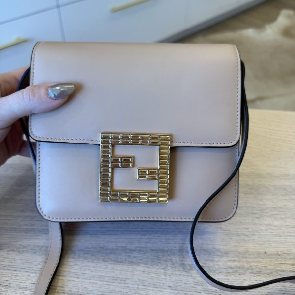 Fendi Vitello King Fab Crossbody Bag Makeup