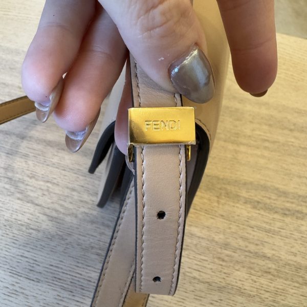 Fendi Vitello King Fab Crossbody Bag Makeup
