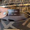 Fendi Chain Flap Shoulder Bag Zucca Canvas Large