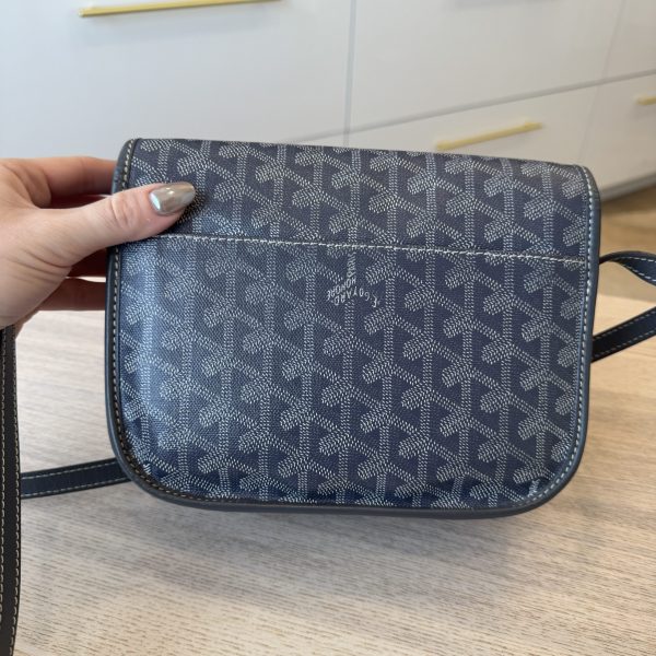 Goyard Goyardine Belvedere PM Messenger Bag Grey