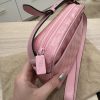 Gucci GG Crystal Monogram Mini Shoulder Bag Sugar Pink
