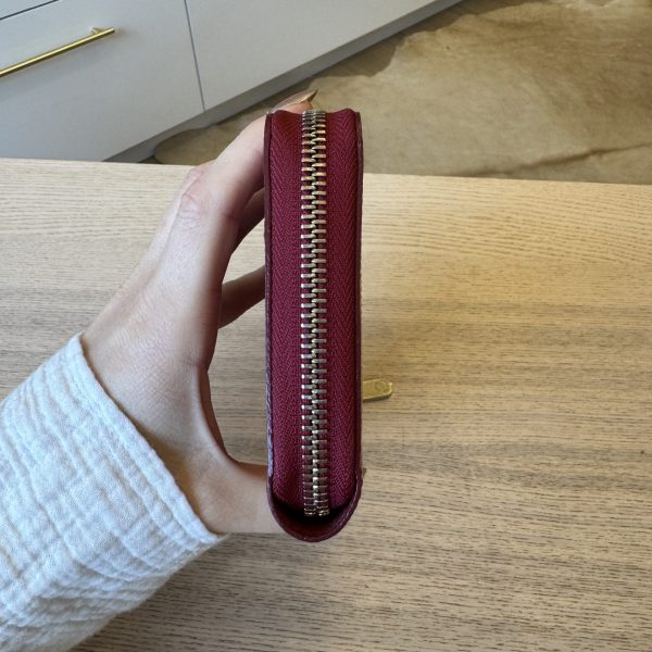 Louis Vuitton Epi Zippy Wallet Pink