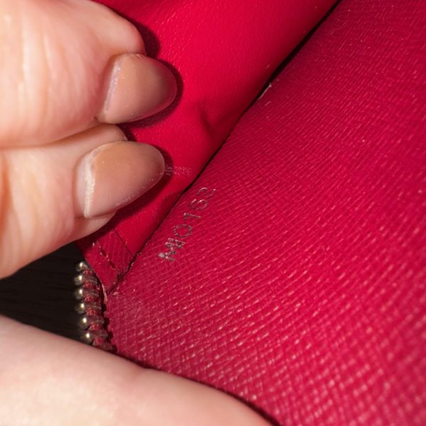 Louis Vuitton Epi Zippy Wallet Pink