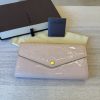 Louis Vuitton Monogram Vernis Sarah Wallet Rose Ballerine