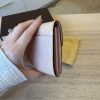 Louis Vuitton Monogram Vernis Sarah Wallet Rose Ballerine