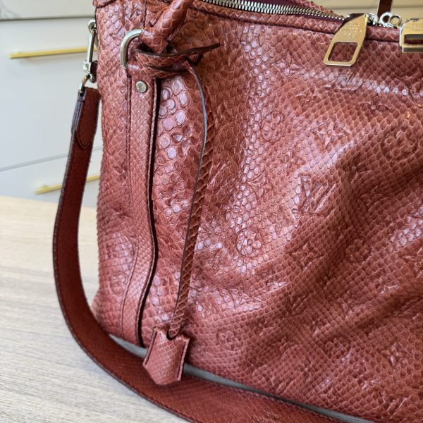 Louis Vuitton Antheia Ixia Handbag Python PM