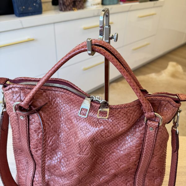 Louis Vuitton Antheia Ixia Handbag Python PM