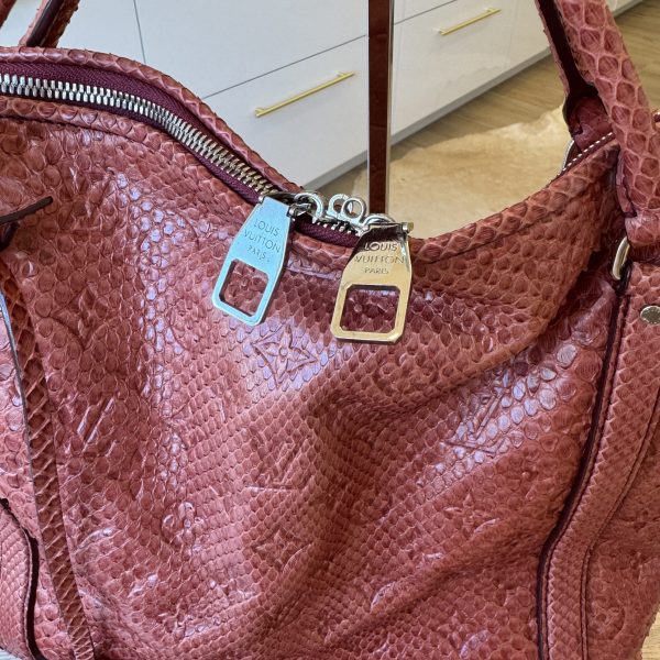 Louis Vuitton Antheia Ixia Handbag Python PM