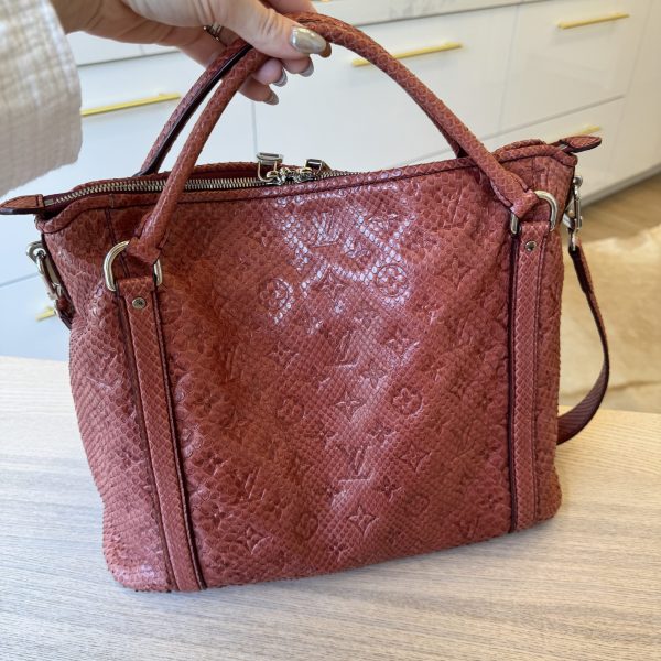 Louis Vuitton Antheia Ixia Handbag Python PM