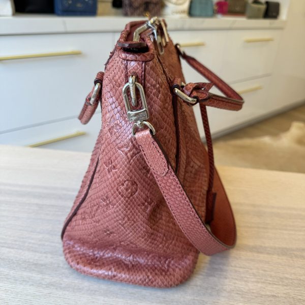 Louis Vuitton Antheia Ixia Handbag Python PM