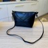 Loewe Puzzle Fold Pouch in Shiny Nappa Calfskin Black