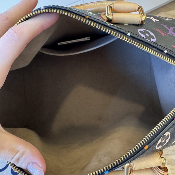 Louis Vuitton Monogram Multicolor Speedy 30 Black