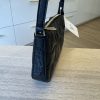 Christian Louboutin Calfskin Embossed Loubila Shoulder Bag Black