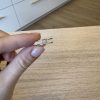 Gucci Interlocking Thin Open Band 6MM Ring Sterling Silver Size 5.75