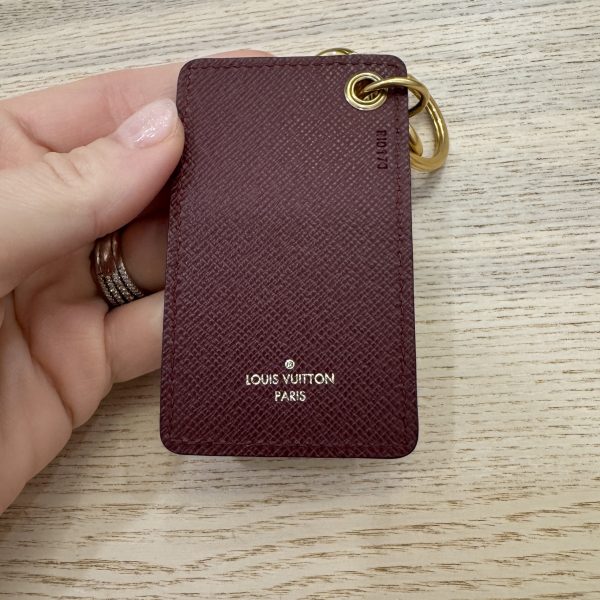 Louis Vuitton Damier Ebene Affiche Trunk Key Ring