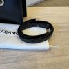 Salvatore Ferragamo Gancini-plaque Leather Minibag Black