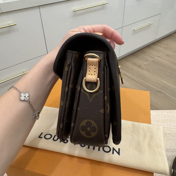 Louis Vuitton Monogram Pochette Métis East West