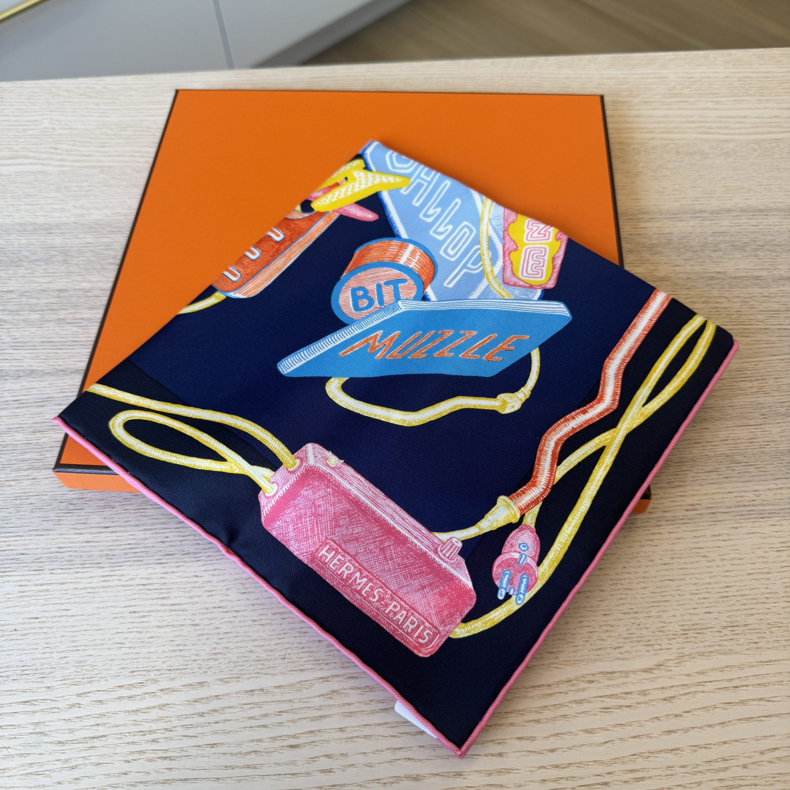 Hermes Silk Scarf 45