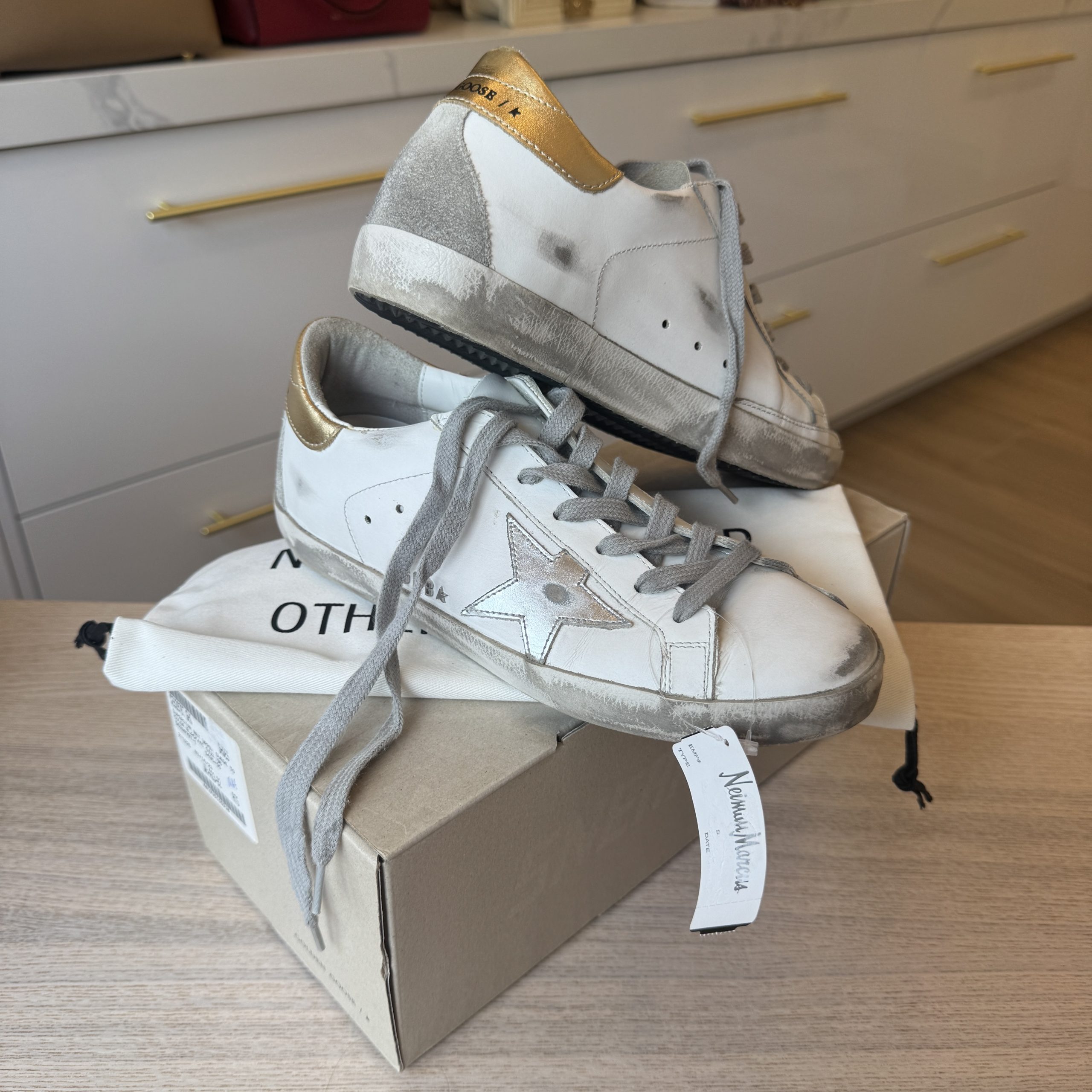 Golden Goose Superstar Sneakers Size 39 (8)