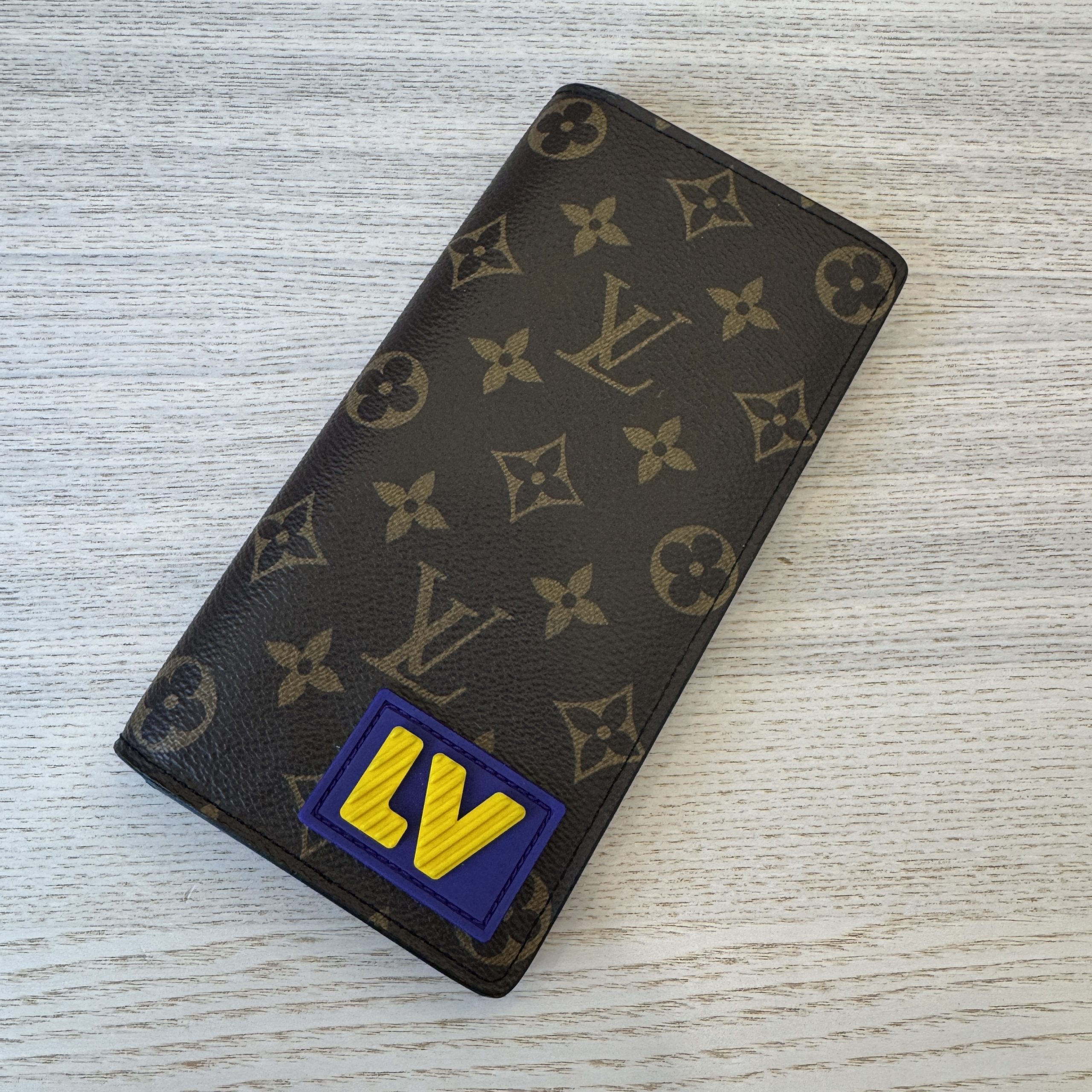 Louis Vuitton Long Wallet Monogram Portefeuille Brazza NM