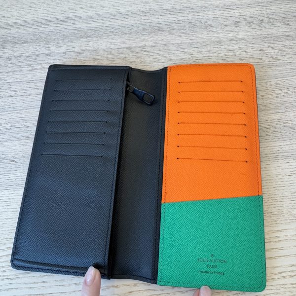 Louis Vuitton Long Wallet Monogram Portefeuille Brazza NM