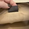 Gucci GG Supreme Monogram Large Ophidia Pouch Clutch Brown