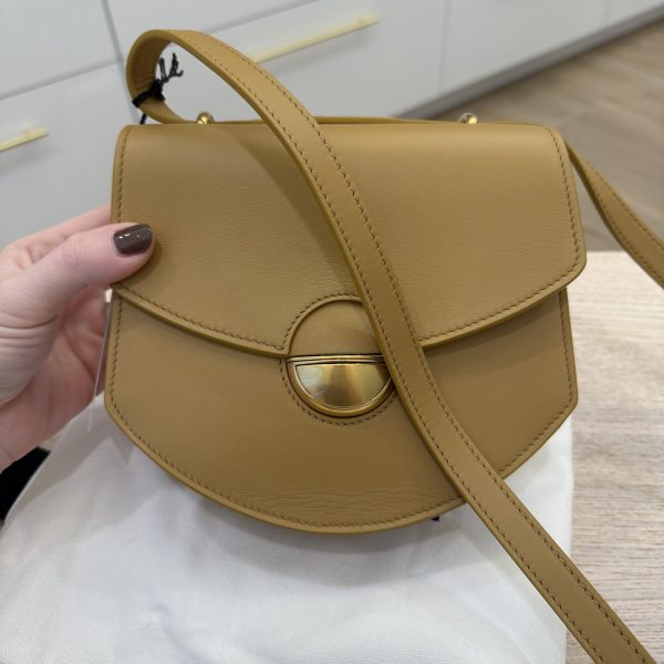 Proenza Schouler Mini Round Dia Shoulder Bag Caramel