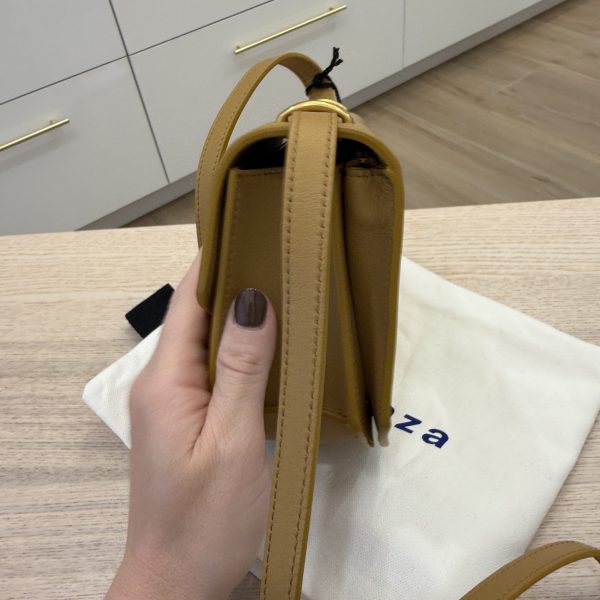 Proenza Schouler Mini Round Dia Shoulder Bag Caramel