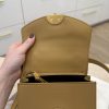 Proenza Schouler Mini Round Dia Shoulder Bag Caramel
