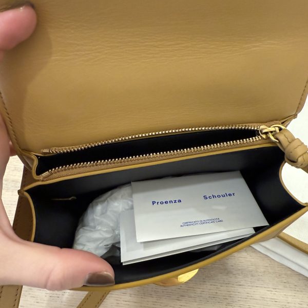 Proenza Schouler Mini Round Dia Shoulder Bag Caramel