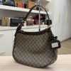 Gucci Beige/Ebony GG Coated Canvas Shoulder Bag