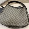 Gucci Beige/Ebony GG Coated Canvas Shoulder Bag