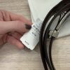 Salvatore Ferragamo Men's Textured Leather Belt with Gancini Detail with Shiny Gunmetal 40 IN / 100 Cm