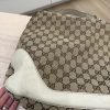 Gucci Monogram Medium Charlotte Hobo Off White