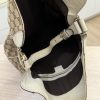 Gucci Monogram Medium Charlotte Hobo Off White