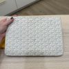 Goyard Goyardine Senat Pochette MM White