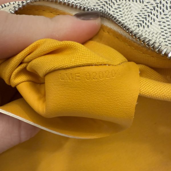 Goyard Goyardine Senat Pochette MM White