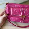 Louis Vuitton Monogram Fall For You Maxi Multi Pochette Accessories Fuchsia