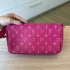Louis Vuitton Monogram Fall For You Maxi Multi Pochette Accessories Fuchsia
