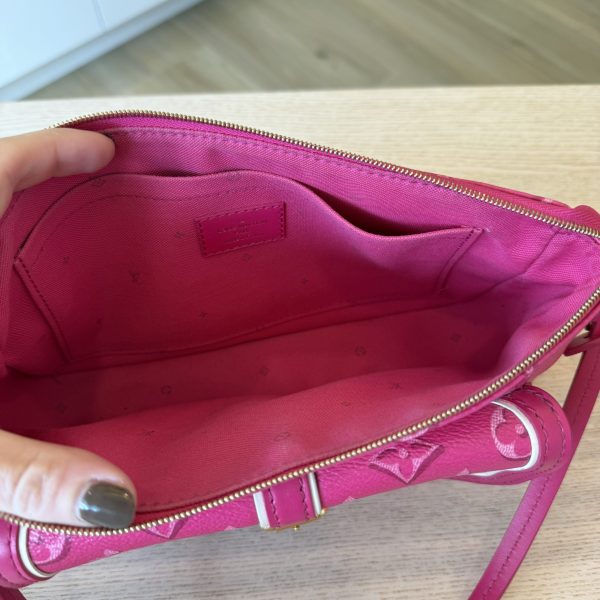 Louis Vuitton Monogram Fall For You Maxi Multi Pochette Accessories Fuchsia