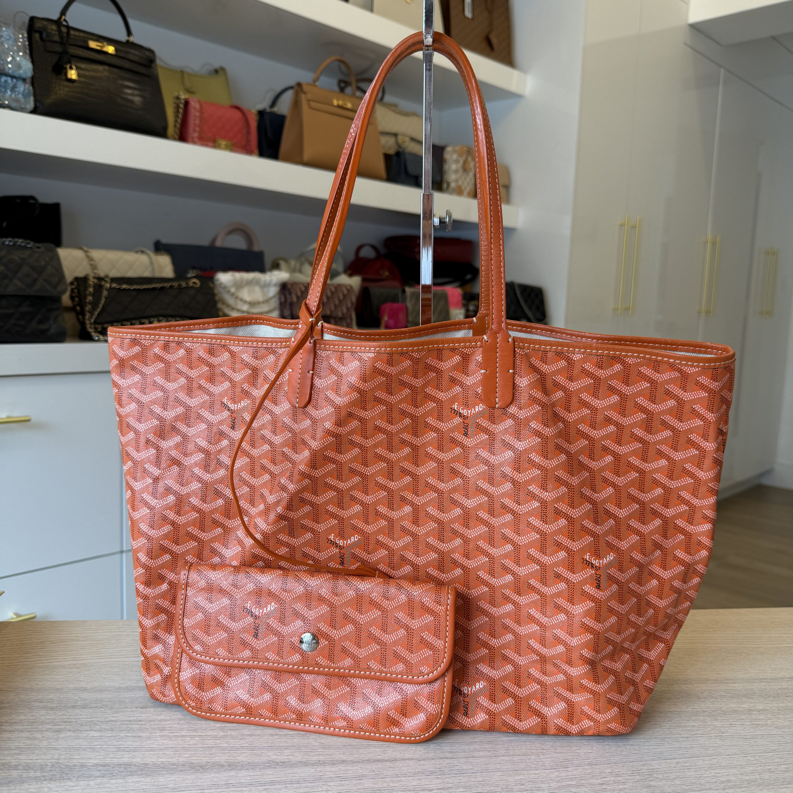 Goyard Goyardine Saint Louis PM Orange
