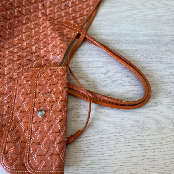 Goyard Goyardine Saint Louis PM Orange