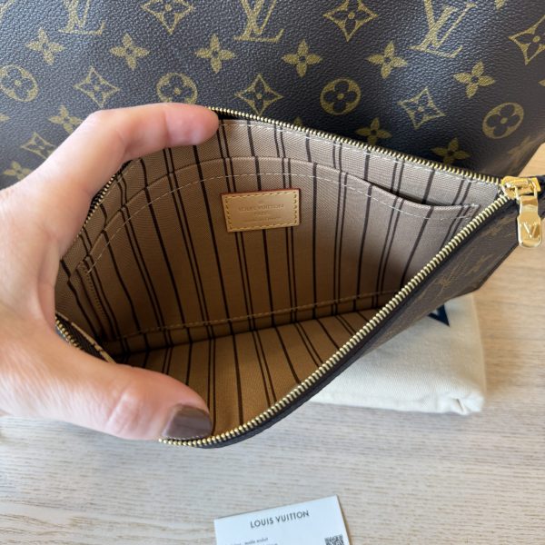 Louis Vuitton Monogram Neverfull MM NM Beige