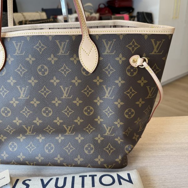 Louis Vuitton Monogram Neverfull MM NM Beige