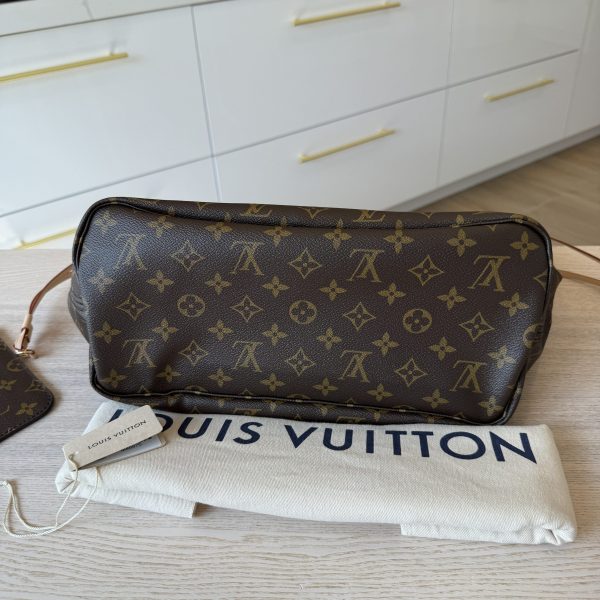 Louis Vuitton Monogram Neverfull MM NM Beige