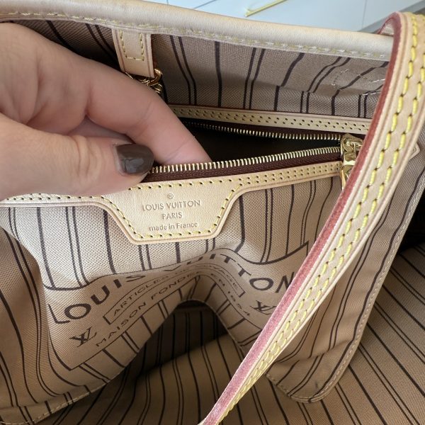Louis Vuitton Monogram Neverfull MM NM Beige