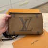Louis Vuitton Double Zip Pochette Limited Edition Reverse Monogram Giant