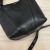 Chloe Spin Mini Tote Bag in Grained Calfskin Black